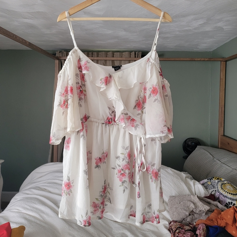 Torrid plus size off the shoulder blouse